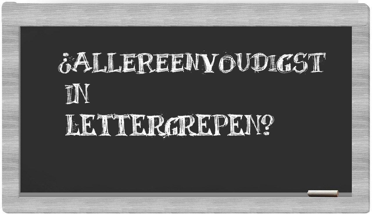 allereenvoudigst in syllables