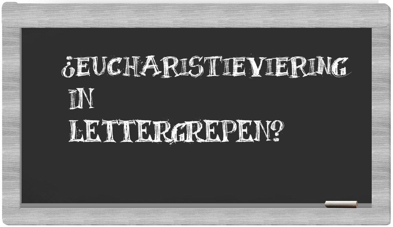 eucharistieviering in syllables