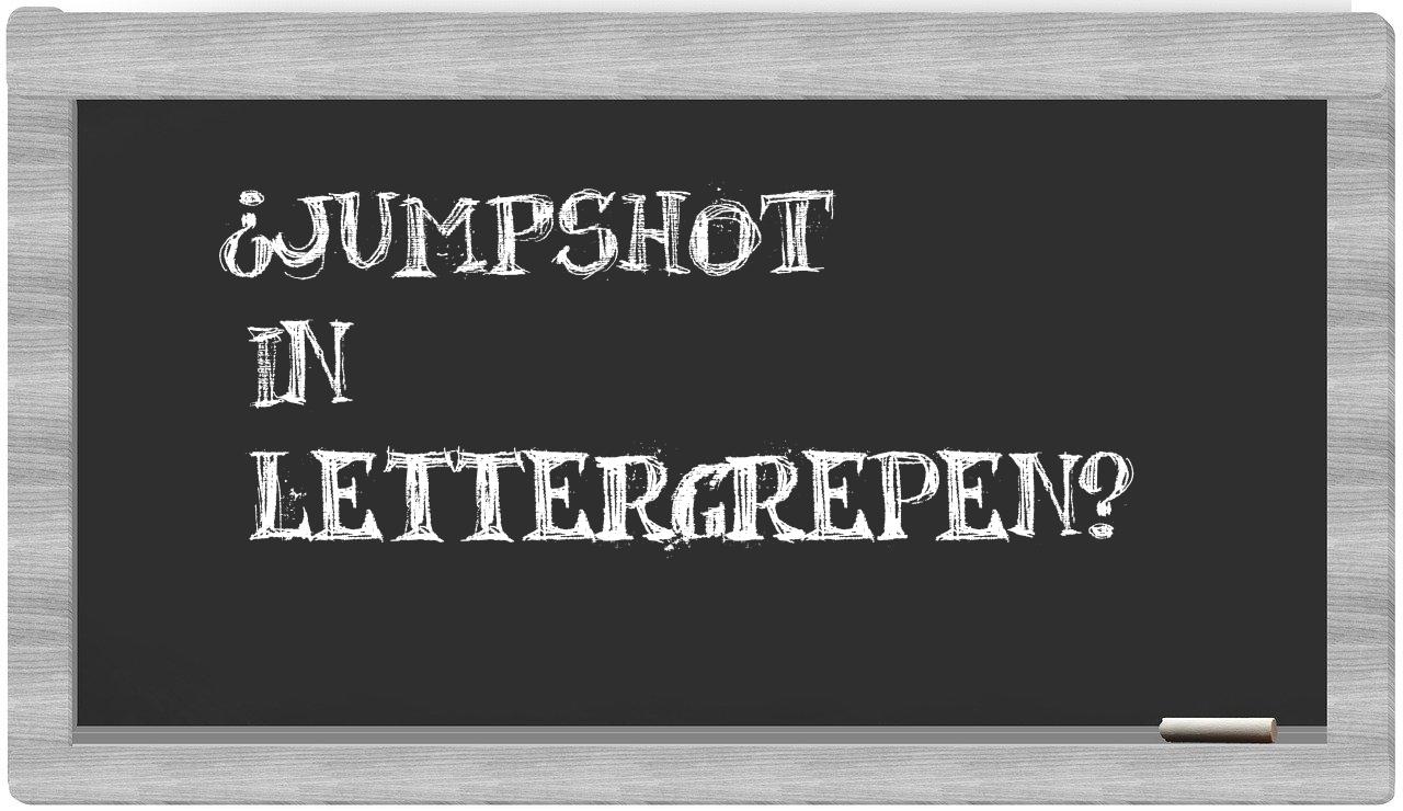 ¿jumpshot en sílabas?