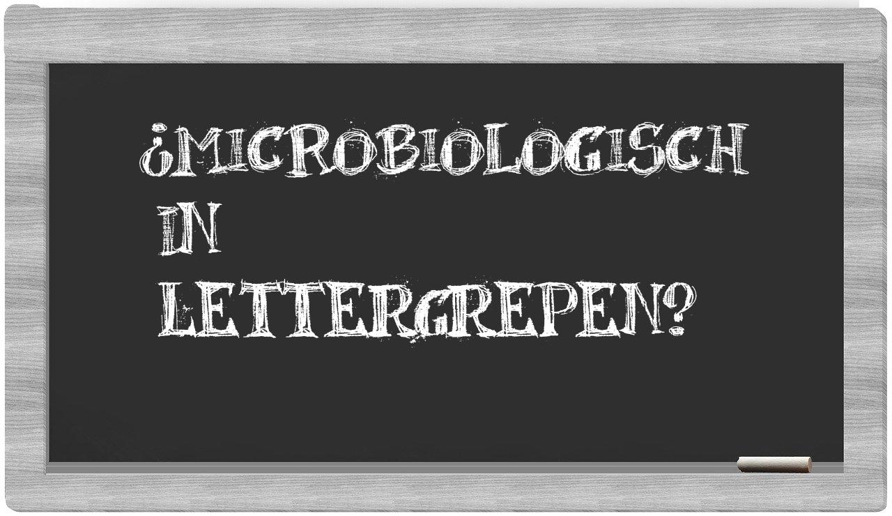 microbiologisch in syllables