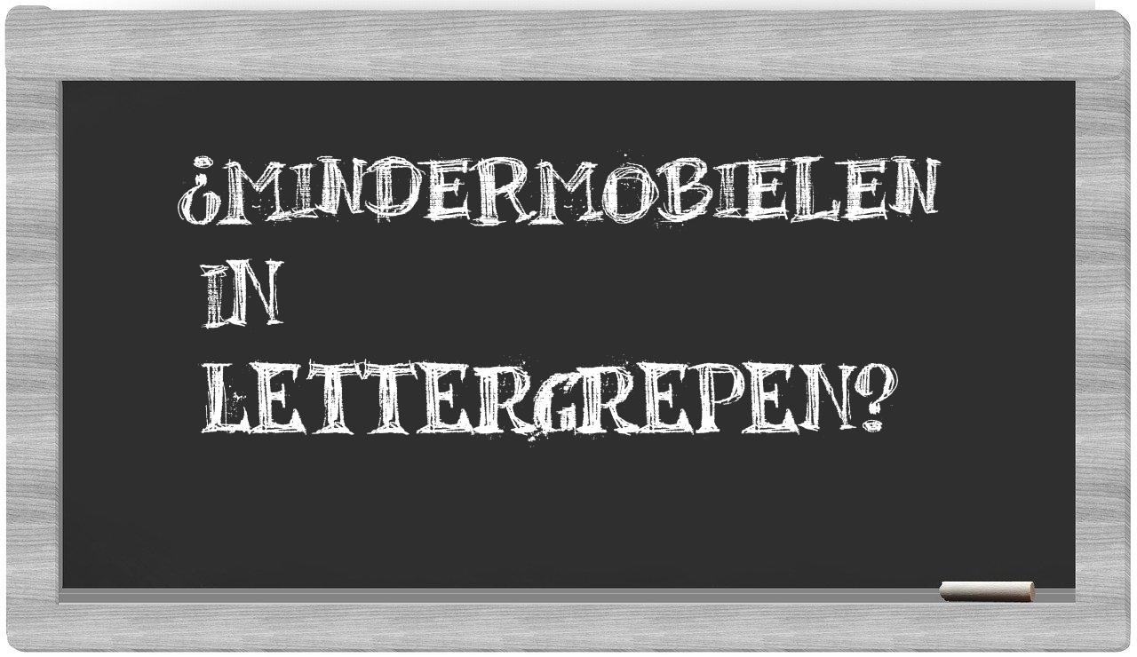 mindermobielen in syllables