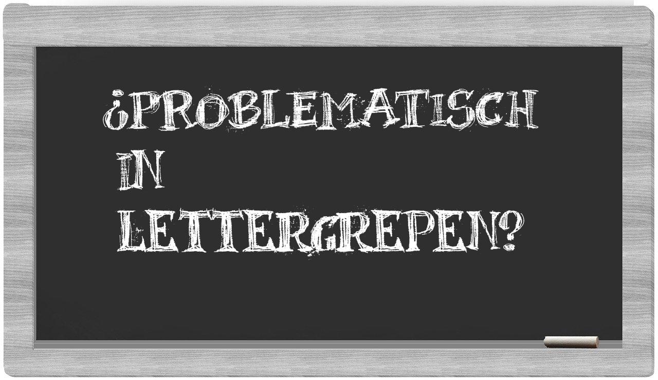 ¿problematisch en sílabas?